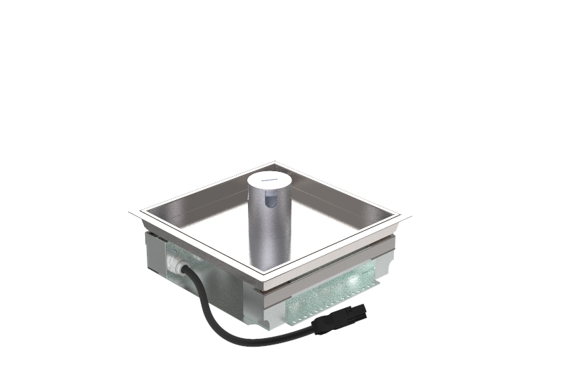 HPL Basic 72mm - 4x prise + 8x découpe données - couvercle T25 IP54