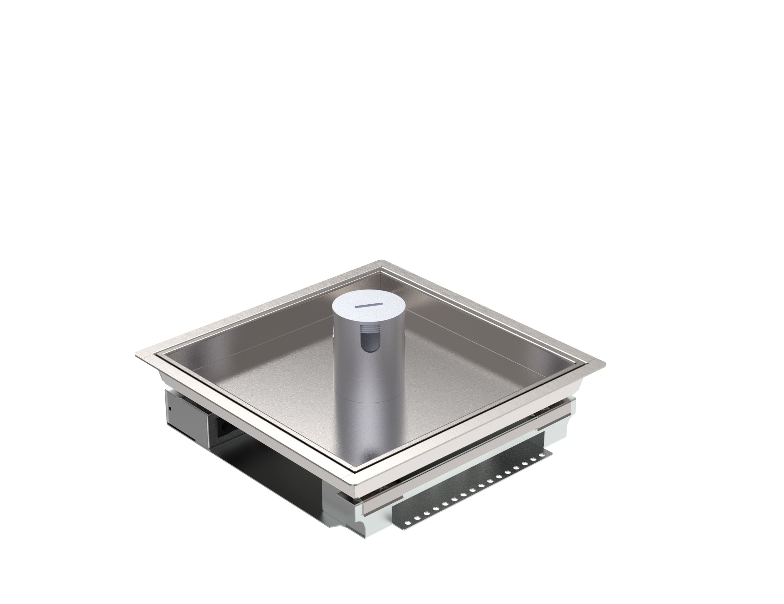 HPL Basic 50mm - 4x GST18/3 + 6x découpe données - couvercle T25 IP54