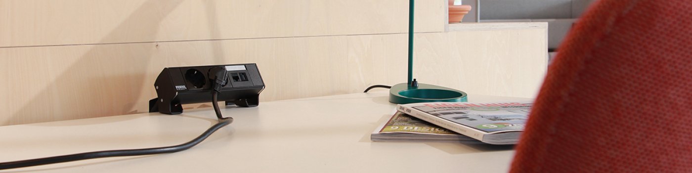 opbouw stekkerdoos Indesq Amp&egrave;re zwart